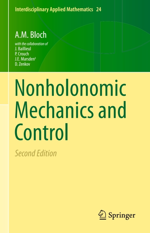 Cover image for book Nonholonomic Mechanics and Control