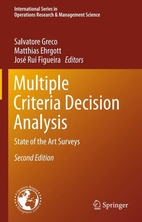 Cover image for book Multiple Criteria Decision Analysis