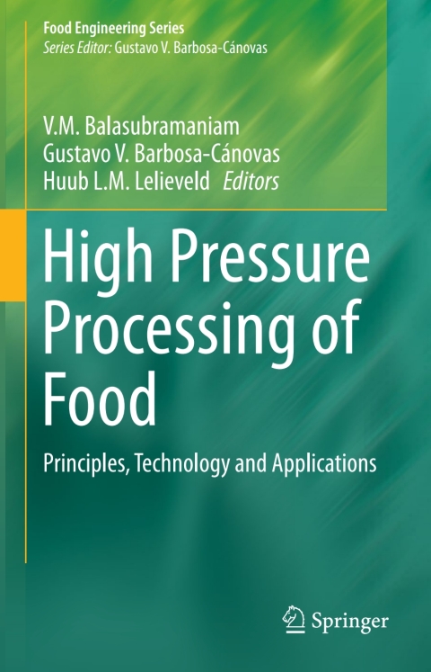 Cover image for book High Pressure Processing of Food