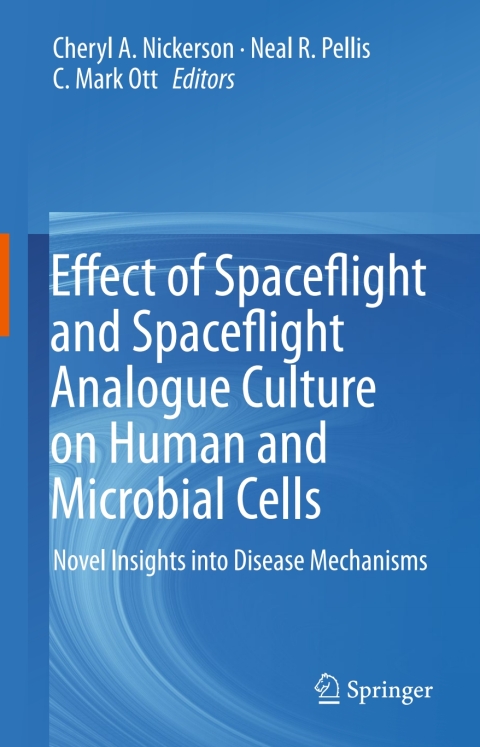 Cover image for book Effect of Spaceflight and Spaceflight Analogue Culture on Human and Microbial Cells