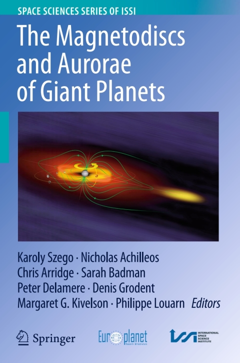Cover image for book The Magnetodiscs and Aurorae of Giant Planets