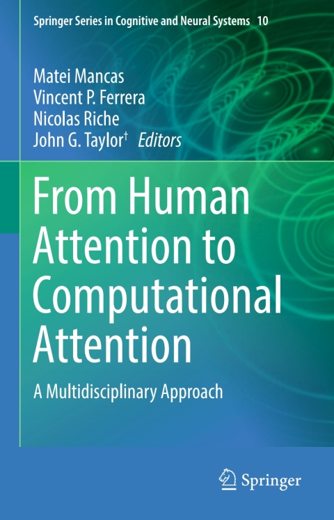 Cover image for book From Human Attention to Computational Attention