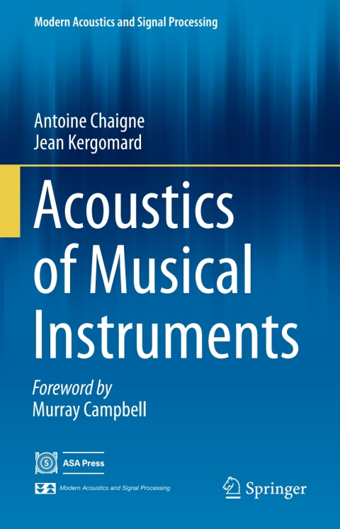 Cover image for book Acoustics of Musical Instruments