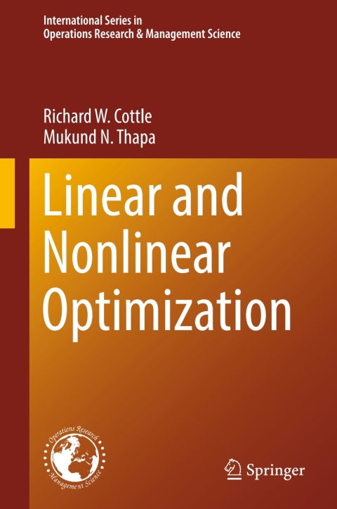 Cover image for book Linear and Nonlinear Optimization