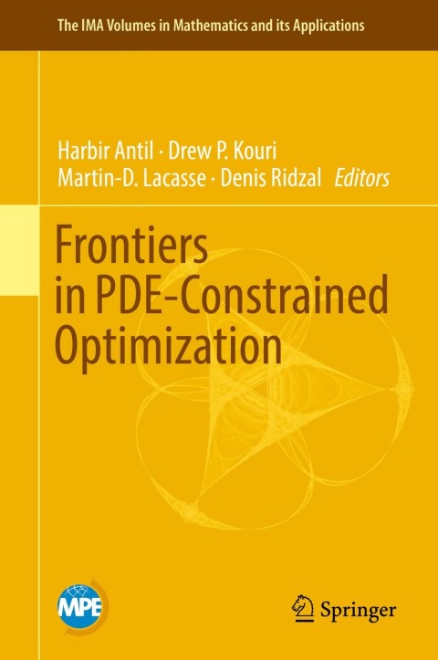 Cover image for book Frontiers in PDE-Constrained Optimization
