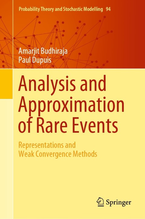 Cover image for book Analysis and Approximation of Rare Events