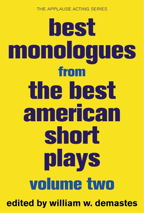 Cover image for book Best Monologues from The Best American Short Plays