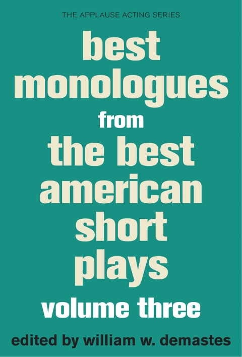 Cover image for book Best Monologues from The Best American Short Plays