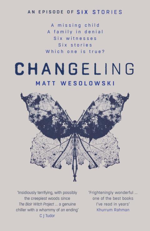 Cover image for book Changeling