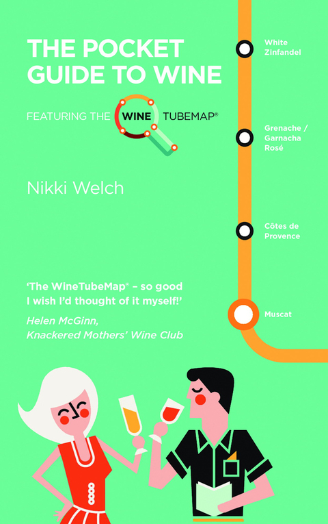 Cover image for book The Pocket Guide to Wine: Featuring The WineTubeMap®
