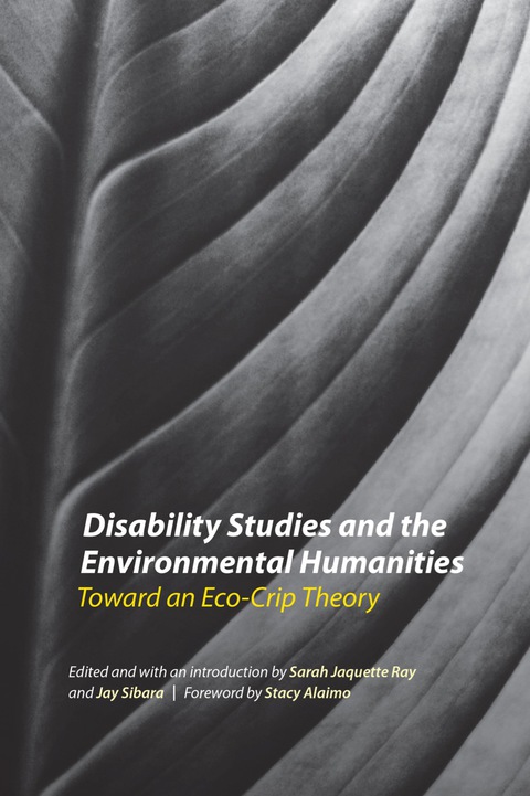 Cover image for book Disability Studies and the Environmental Humanities
