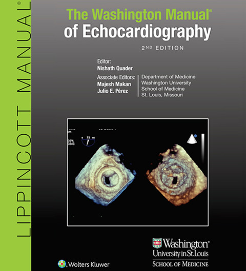 Cover image for book Washington University Manual of Echocardiography