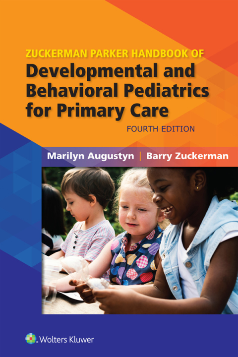 Cover image for book Zuckerman Parker Handbook of Developmental and Behavioral Pediatrics for Primary Care