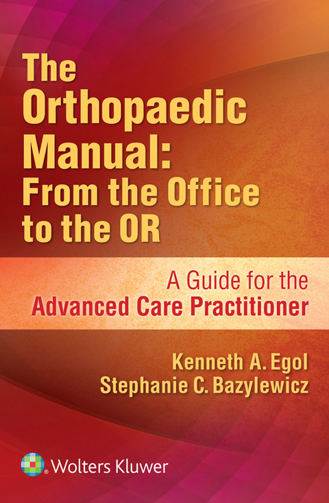 Cover image for book The Orthopaedic Manual: From the Office to the OR