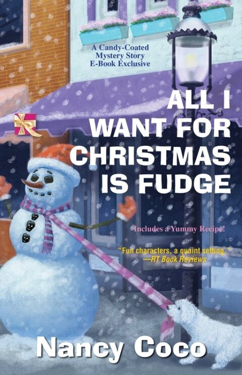 Cover image for book All I Want for Christmas is Fudge