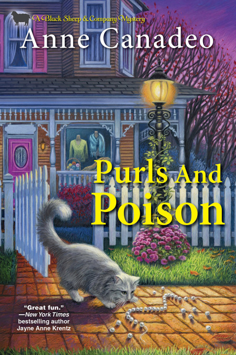Cover image for book Purls and Poison