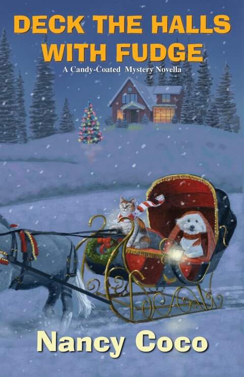 Cover image for book Deck the Halls with Fudge