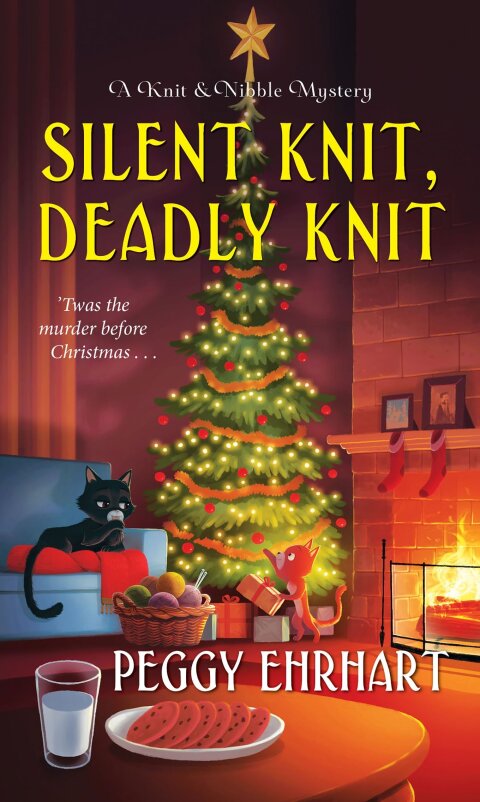 Cover image for book Silent Knit, Deadly Knit