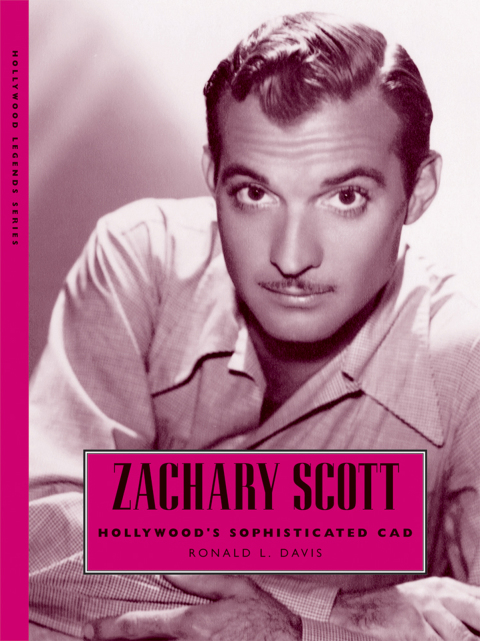 Cover image for book Zachary Scott