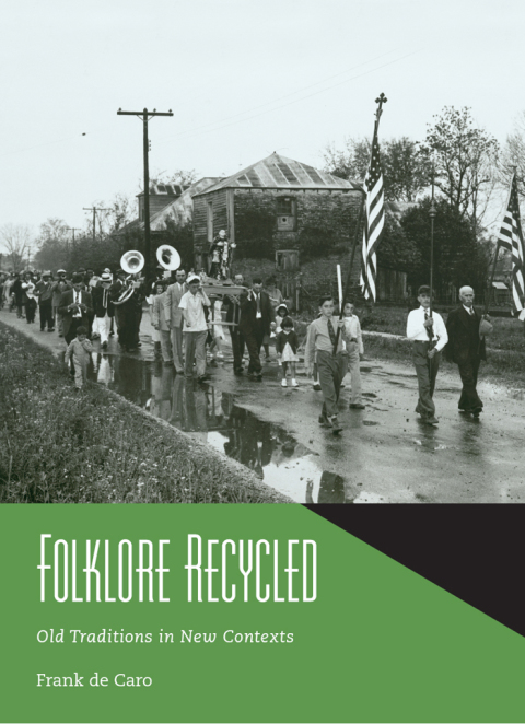 Cover image for book Folklore Recycled