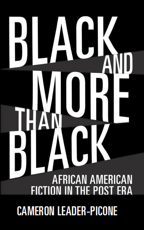 Cover image for book Black and More than Black