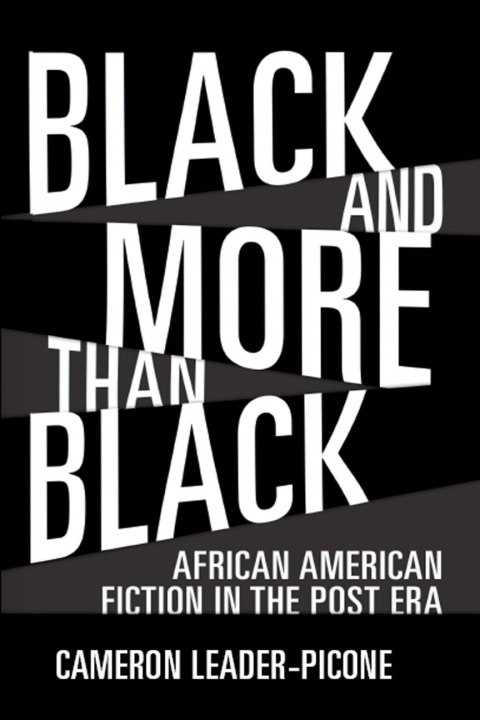 Cover image for book Black and More than Black
