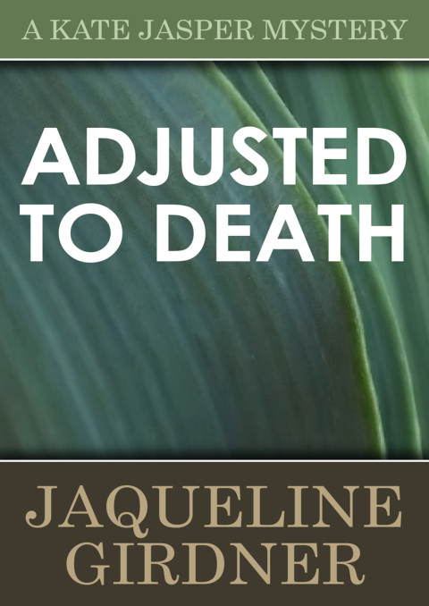 Cover image for book Adjusted to Death