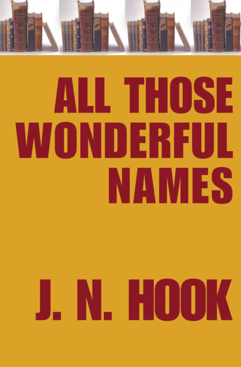 Cover image for book All Those Wonderful Names