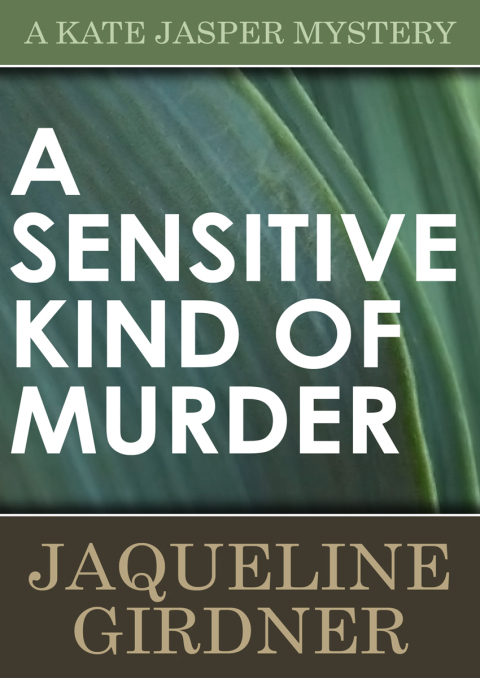 Cover image for book A Sensitive Kind of Murder