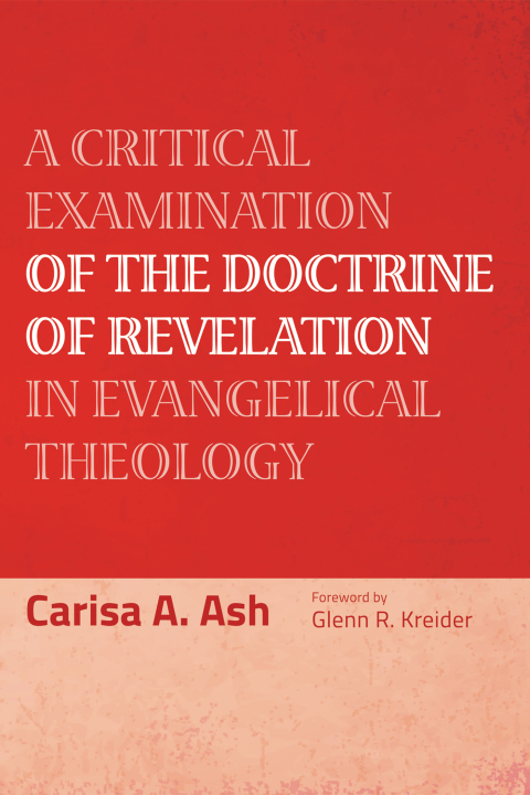 Cover image for book A Critical Examination of the Doctrine of Revelation in Evangelical Theology