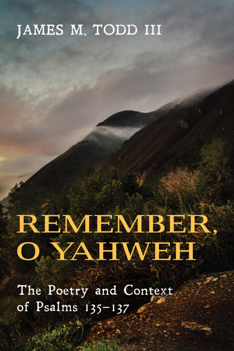 Cover image for book Remember, O Yahweh