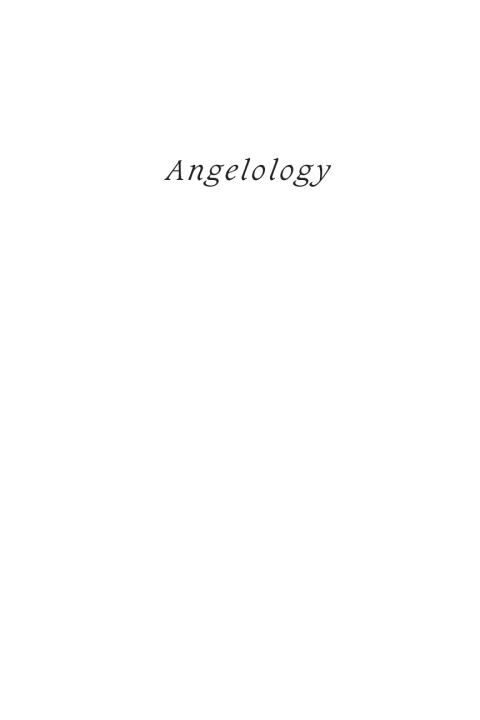 Cover image for book Angelology