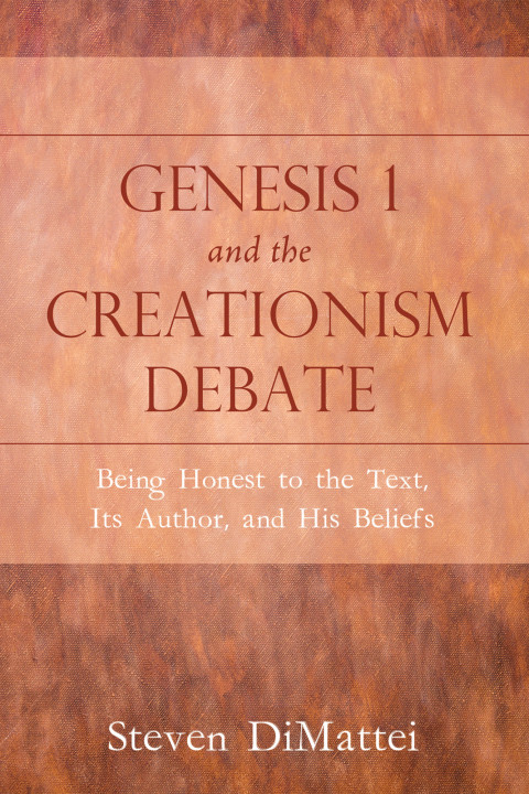 Cover image for book Genesis 1 and the Creationism Debate