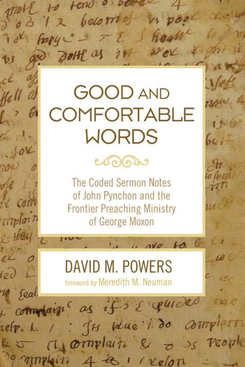 Cover image for book Good and Comfortable Words
