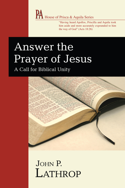 Cover image for book Answer the Prayer of Jesus