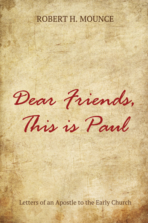 Cover image for book Dear Friends, This Is Paul