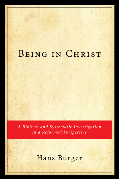 Cover image for book Being in Christ