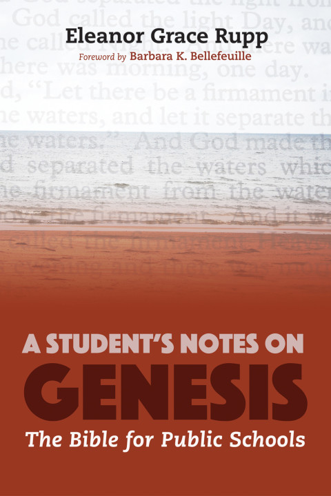 Cover image for book A Student’s Notes on Genesis