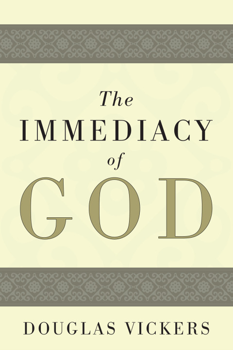 Cover image for book The Immediacy of God