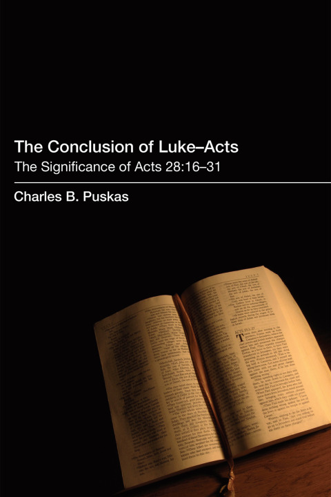 Cover image for book The Conclusion of Luke–Acts