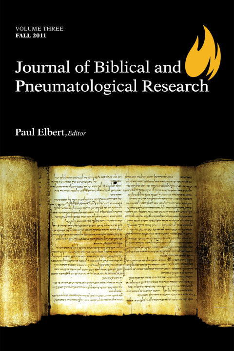 Cover image for book Journal of Biblical and Pneumatological Research