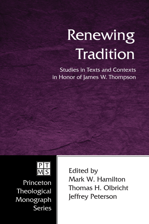 Cover image for book Renewing Tradition