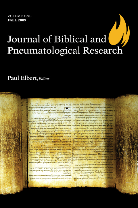 Cover image for book Journal of Biblical and Pneumatological Research