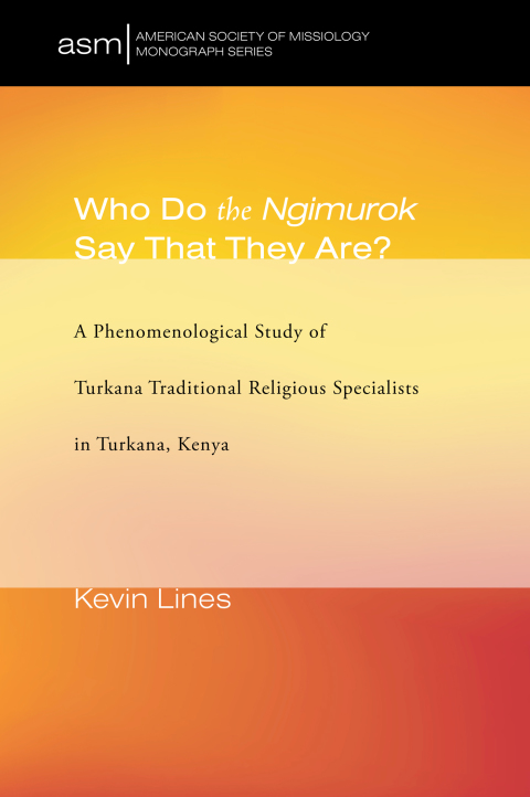 Cover image for book Who Do the Ngimurok Say That They Are?