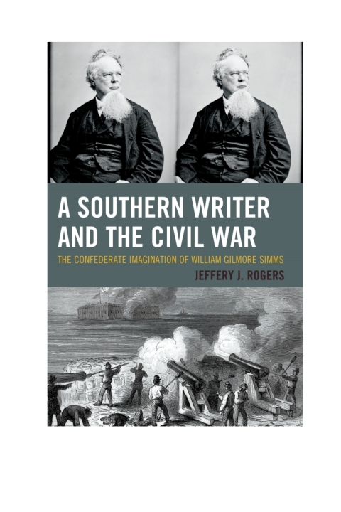 Cover image for book A Southern Writer and the Civil War