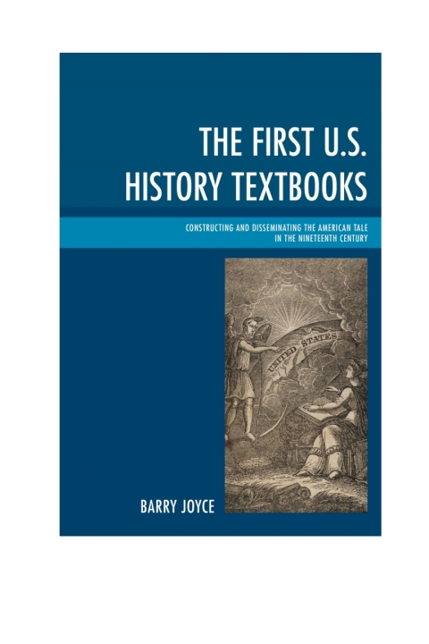 Cover image for book The First U.S. History Textbooks