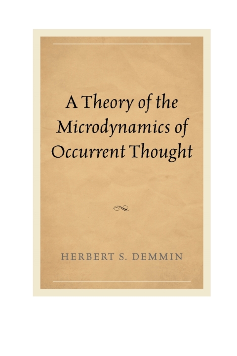 Cover image for book A Theory of the Microdynamics of Occurrent Thought