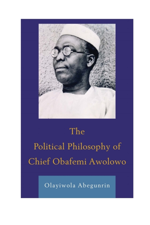 Cover image for book The Political Philosophy of Chief Obafemi Awolowo