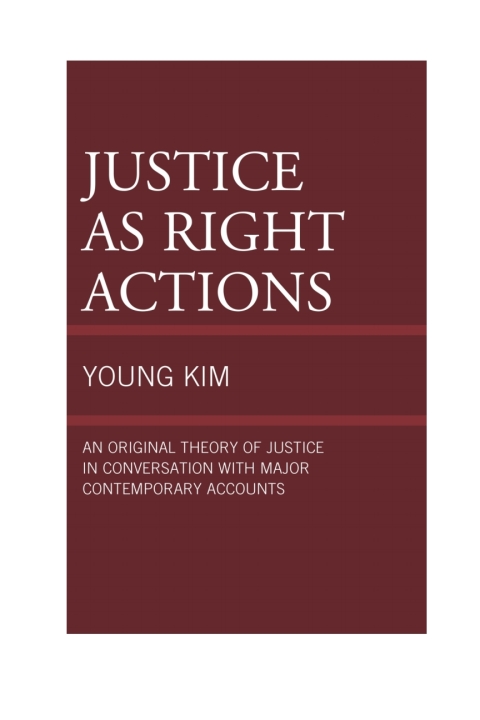 Cover image for book Justice as Right Actions