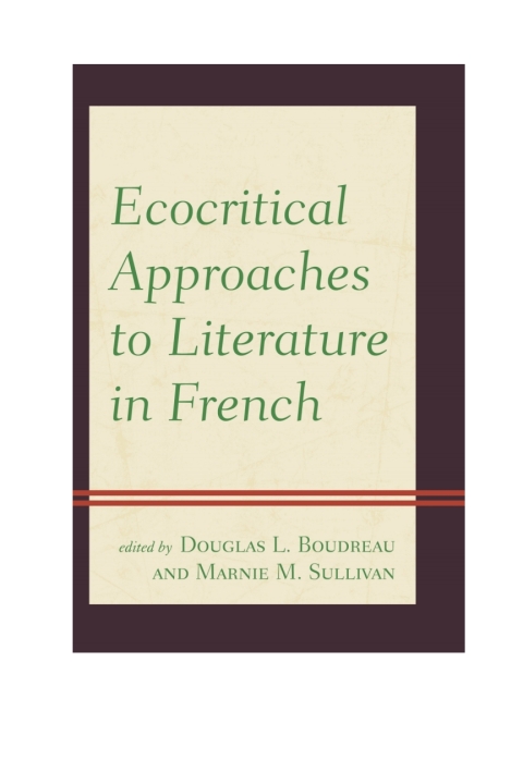 Cover image for book Ecocritical Approaches to Literature in French